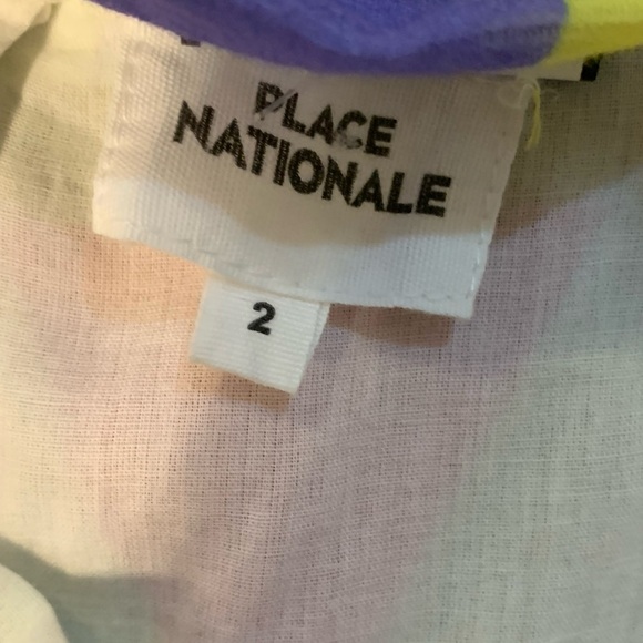 Place Nationale X Revolve Le Camus Mosaic Tiered Sun Dress. Size M. EUC - Picture 8 of 15